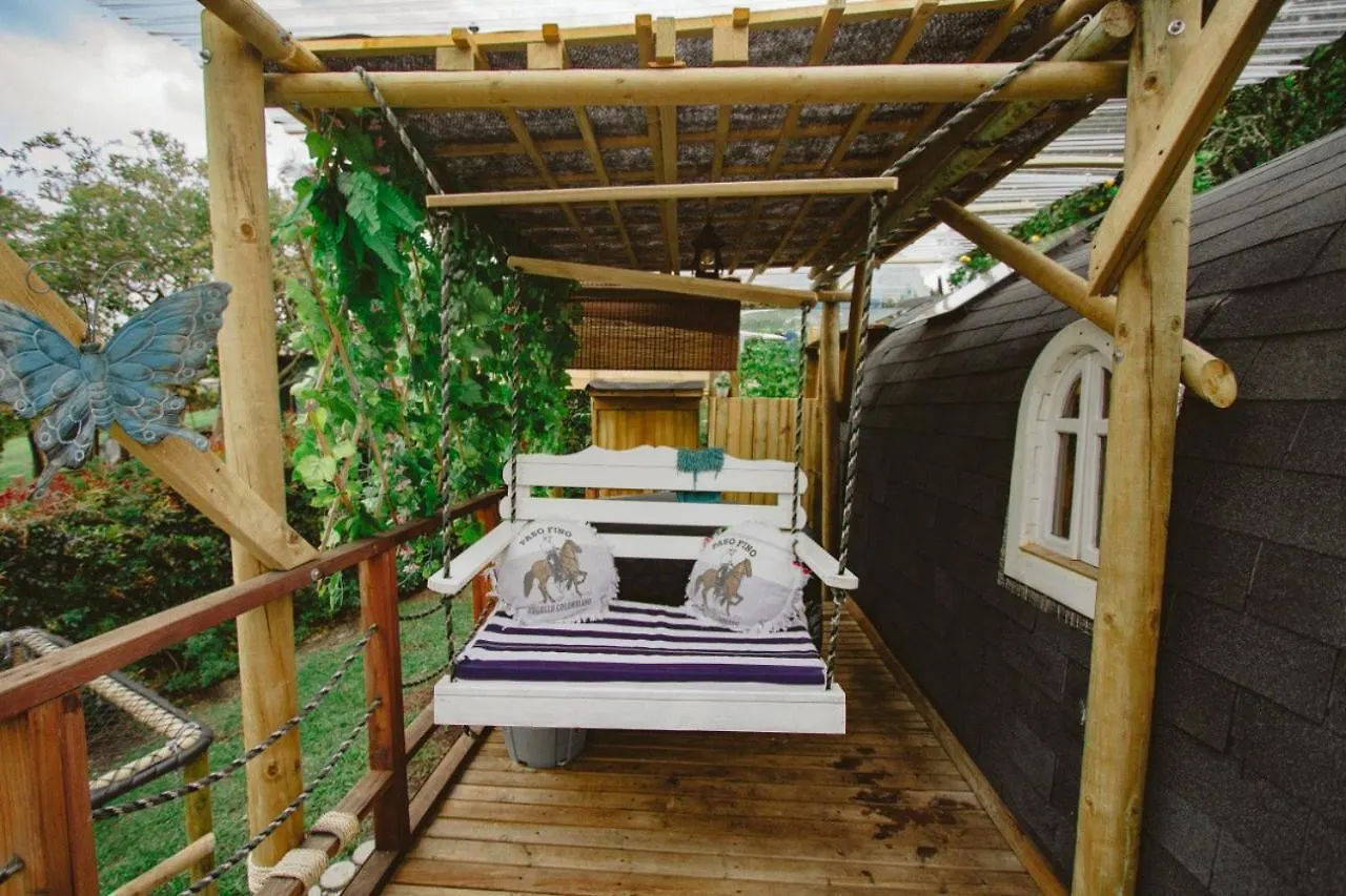 Glamping Cabanas Sharmont Guarne Chalet