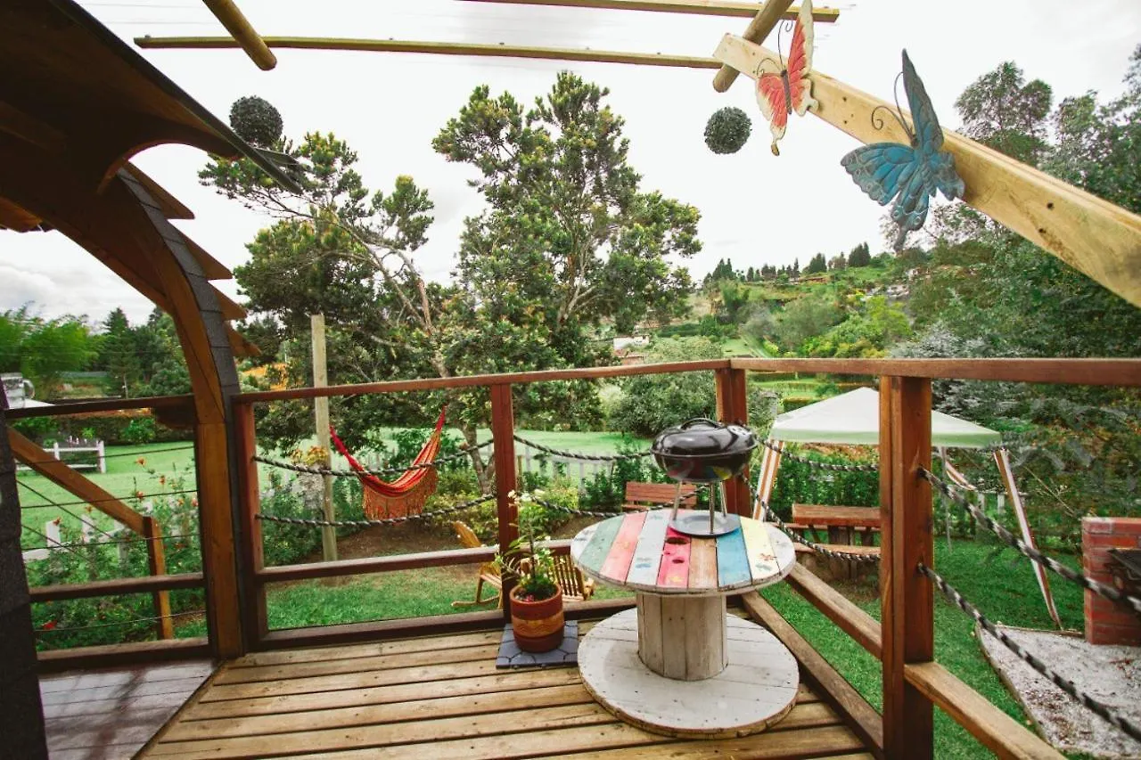 Glamping Cabanas Sharmont Guarne Chalet